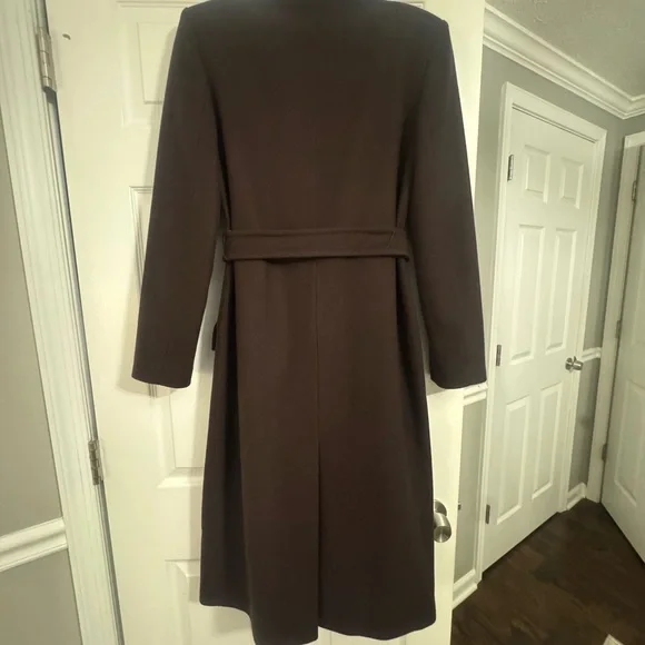 Express Dark Brown Coat - Picture 4 of 5